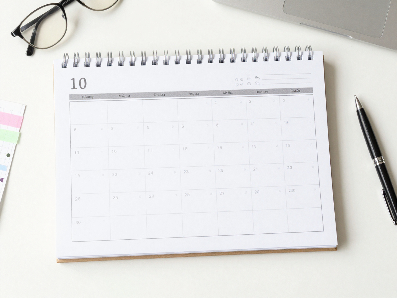Calendar rhythm planner kit preview from Movementbiomotio
